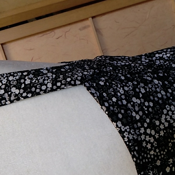 BeBop black floral dress size M - Picture 7 of 11